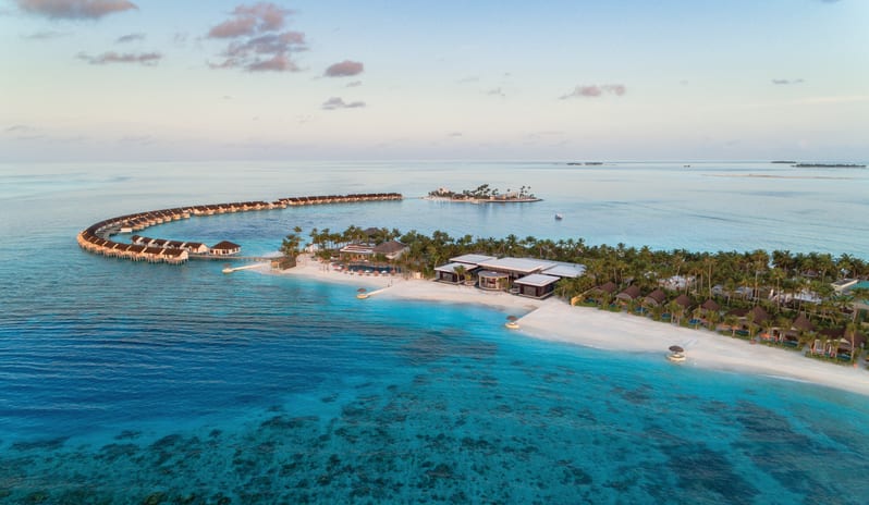 OBLU SELECT at Sangeli-Late Afternoon Aerial of Sangeli